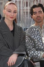 SOPHIE TURNER at Louis Vuitton SS23 Fashion Show in Paris 10/04/2022