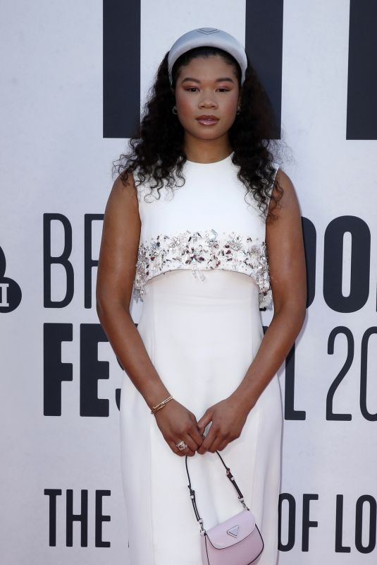 STORM REID at Till Premiere at 66th BFI London Film Festival 10/15/2022