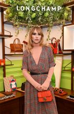 SUKI WATERHOUSE at Longchamp New Bond Street Reopening Party in London 10/26/2022