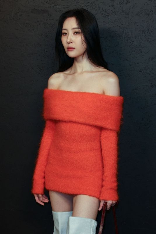 SUNMI at Isabel Marant Fashion Show at PFW in Paris 09/29/2022