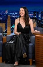 SUTTON FOSTER at Tonight Show Starring Jimmy Fallon in New York 10/07/2022