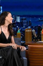 SUTTON FOSTER at Tonight Show Starring Jimmy Fallon in New York 10/07/2022