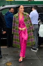 TAMERA MOWRY Arrives at Today Show in New York 10/05/2022