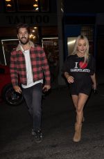 TANA MONGEAU and Jeff Wittek Night Out in Los Angeles 10/02/2022