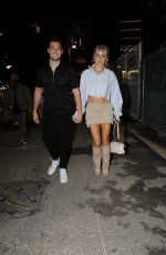 TASHA GHOURI Arrives at Menagerie Bar and Restaurant in Manchester 10/08/2022