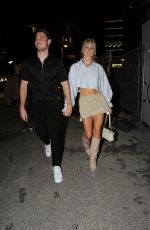 TASHA GHOURI Arrives at Menagerie Bar and Restaurant in Manchester 10/08/2022