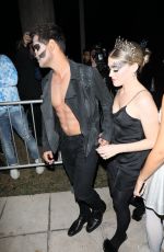 TAYLOR DOME Arrives at Casamigos Halloween Party in Beverly Hills 10/28/2022