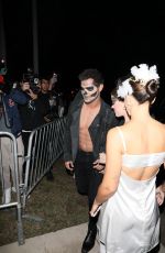 TAYLOR DOME Arrives at Casamigos Halloween Party in Beverly Hills 10/28/2022