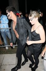 TAYLOR DOME Arrives at Casamigos Halloween Party in Beverly Hills 10/28/2022