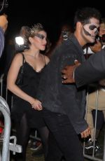 TAYLOR DOME Arrives at Casamigos Halloween Party in Beverly Hills 10/28/2022