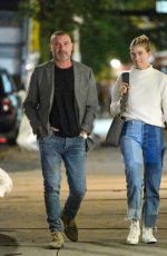 TAYLOR NEISEN and Liev Schreiber Out for a Date Night in New York 10/26/2022