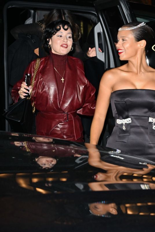 TAYLOR RUSSELL and ALEXA DEMIE Leaves Polo Bar in New York 10/06/2022