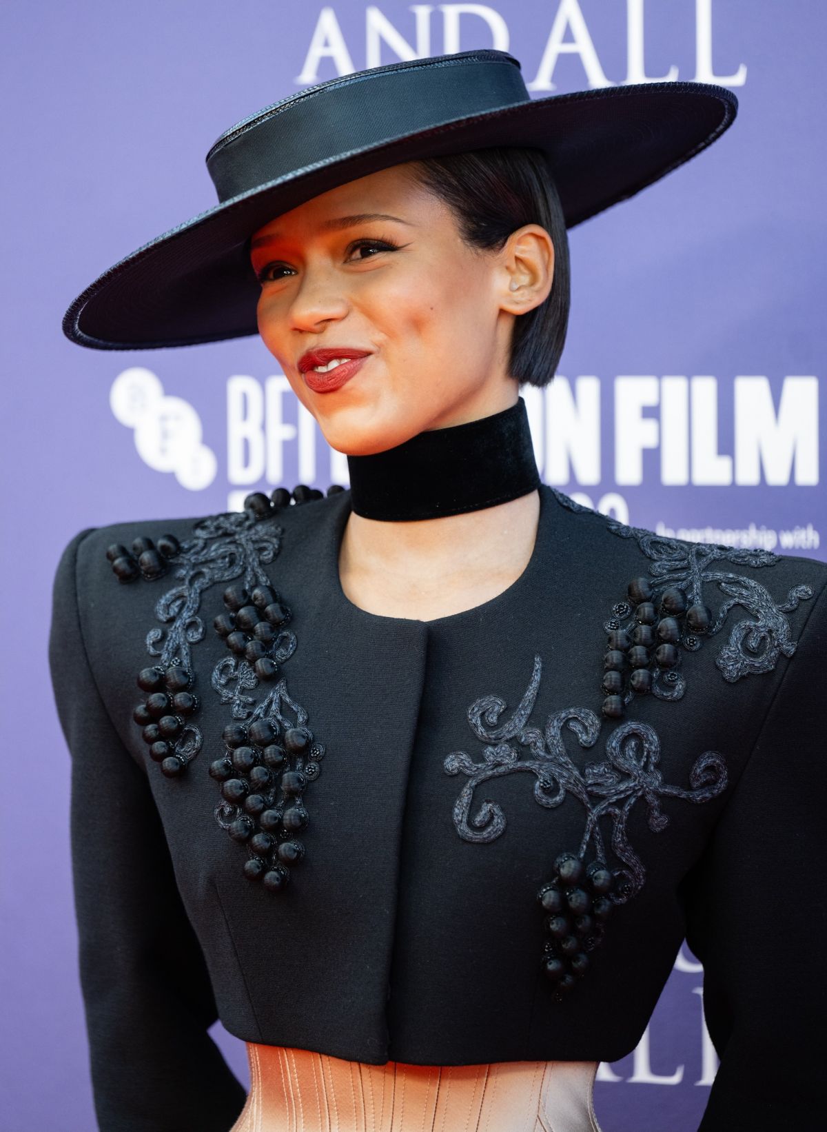 TAYLOR RUSSELL at Bones & All Premiere at 66th BFI London Film Festival ...