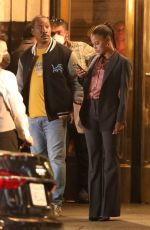 TAYLOUR PAIGE on the Set of Beverly Hills Cop 4 in Los Angeles 10/03/2022