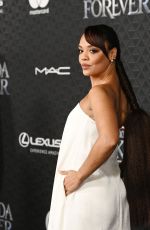 TESSA THOMPSON at Black Panther: Wakanda Forever Premiere in Los Angeles 10/26/2022