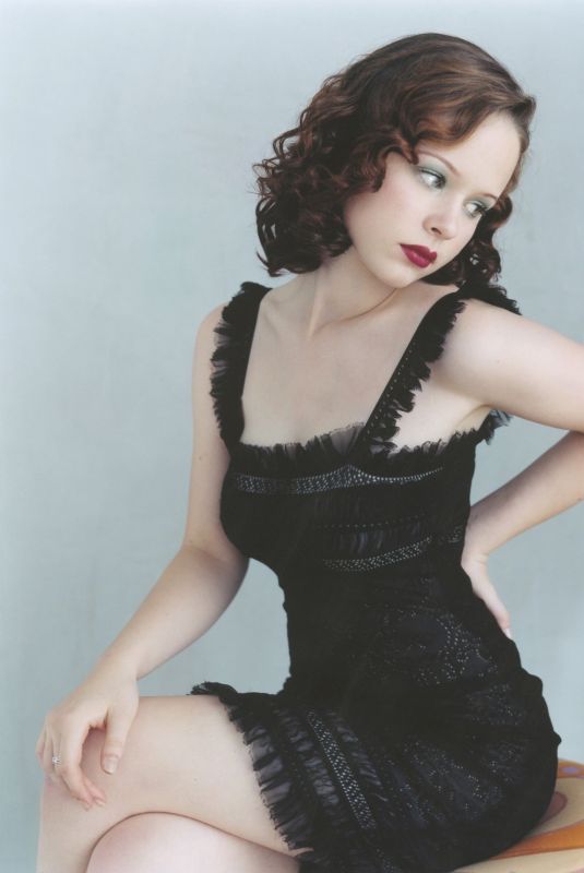 THORA BIRCH at a Photoshoot, November 2004