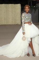 THUSO MBEDU at 2nd Annual Academy Museum Gala Afterparty in West Hollywood 10/15/2022