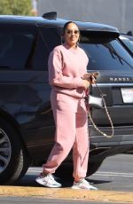 TIA MOWRY Heading to Massage Therapist in Studio City 10/29/2022