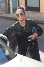 TIA MOWRY Leaves a Gym in Studio City 10/19/2022