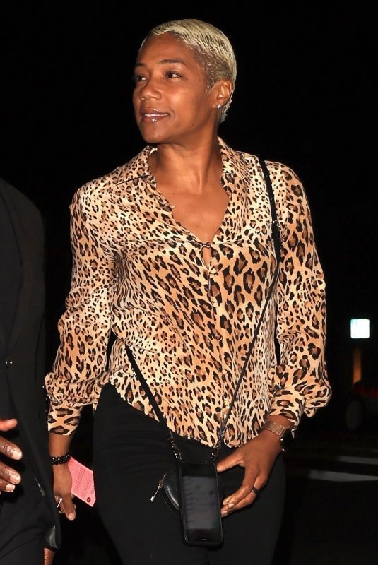 TIFFANY HADDISH Arrives at Cardi B