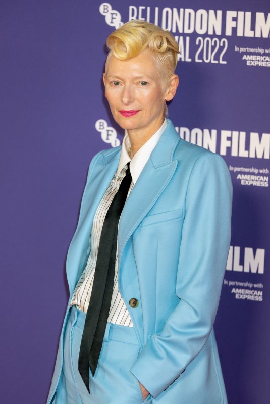 TILDA SWINTON at The Eternal Daughter Premiere at 66th BFI London Film Festival 10/06/2022
