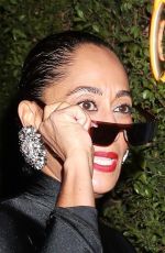 TRACEE ELLIS ROSS Arrives at Alexandra von Furstenberg Birthday Party in West Hollywood 10/15/2022