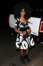 TRACEE ELLIS ROSS Arrives at Casamigos Halloween Party in Beverly Hills 10/28/2022