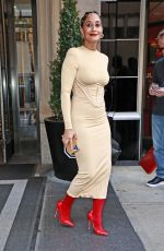 TRACEE ELLIS ROSS Leaves Her Hotel in New York 10/11/2022