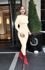 TRACEE ELLIS ROSS Leaves Her Hotel in New York 10/11/2022