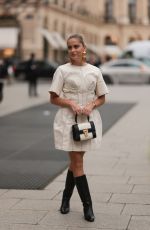 VALENTINA FERRAGNI at Roger Vivier Show at Paris Fashion Week 09/29/2022
