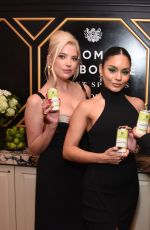 VANESSA HUDGENS and ASHLEY BENSON at Thomas Ashbourne Margalicious Margarita Dinner in West Hollywood 10/08/2022