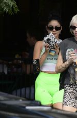 VANESSA HUDGENS Out for Morning Coffee in Los Angeles 10/20/2022