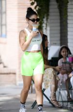 VANESSA HUDGENS Out for Morning Coffee in Los Angeles 10/20/2022