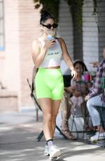 VANESSA HUDGENS Out for Morning Coffee in Los Angeles 10/20/2022