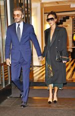 VICTORIA and David BECKHAM Heading to Dinner in New York 10/11/2022