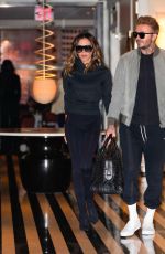 VICTORIA and David BECKHAM Leaves Mark Hotel in New York 10/15/2022
