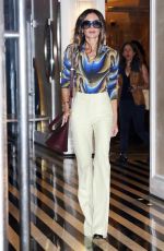 VICTORIA BECKHAM Leaves Mark Hotel in New York 10/14/2022