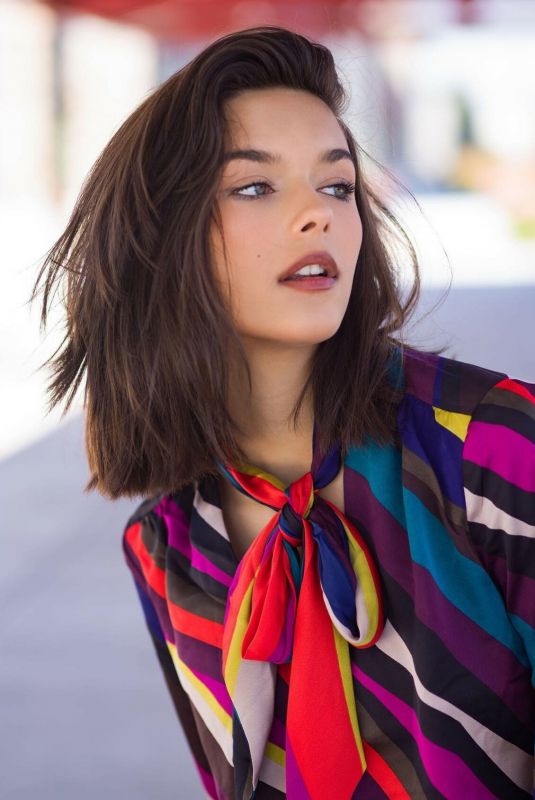 VIOLET LUX at a Photoshoot, September 2022