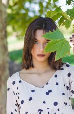 VIOLET LUX at a Photoshoot, September 2022