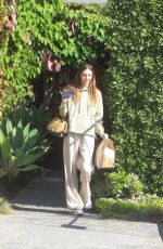 WHITNEY PORT Leaves Andy LeCompte Salon in West Hollywood 10/27/2022