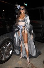 WINNIE HARLOW Arrives at Doja Cat