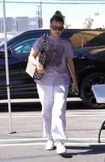 WITNEY CARSON Arrives at DWTS Studios in Los Angeles 10/04/2022