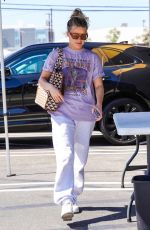 WITNEY CARSON Arrives at DWTS Studios in Los Angeles 10/04/2022