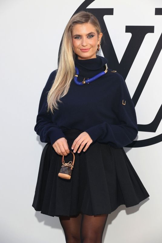 XENIA ADONTS at Louis Vuitton Show at Paris Fashion Week 10/04/2022