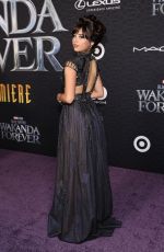 XOCHITL GOMEZ at Black Panther: Wakanda Forever Premiere in Los Angeles 10/26/2022