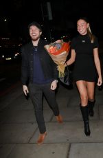 ZARA MCDERMOTT Arrives at Oh Polly Launch at One Marlybone in London 10/05/2022