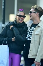 ZARA ZOFFANY and AJ Pritchard Out in London 10/11/2022