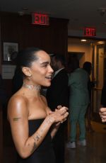 ZOE KRAVITZ at Tiffany & Co. Lock Event in West Hollywood 10/26/2022