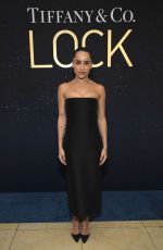 ZOE KRAVITZ at Tiffany & Co. Lock Event in West Hollywood 10/26/2022