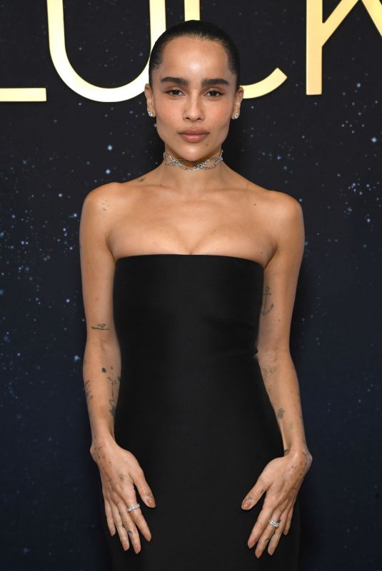 ZOE KRAVITZ at Tiffany & Co. Lock Event in West Hollywood 10/26/2022